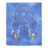 PAREO DOBLE 210X230 CM 100%ALG.ESTAMPADO ANAI AZUL