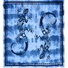 PAREO DOBLE 210X230 CM 100%ALG.ESTAMPADO GUECO AZUL