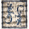 PAREO DOBLE 210X230 CM 100%ALG.ESTAMPADO GUECO ARENA
