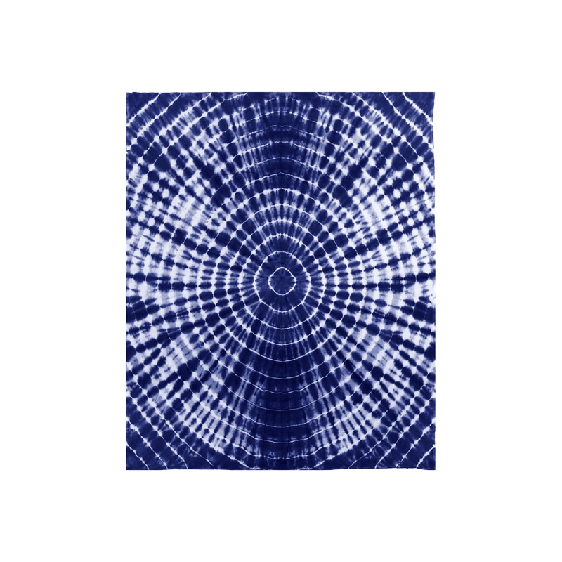 PAREO DOBLE 210X230 CM 100%ALG.ESTAMPADO ROUNDER AZUL