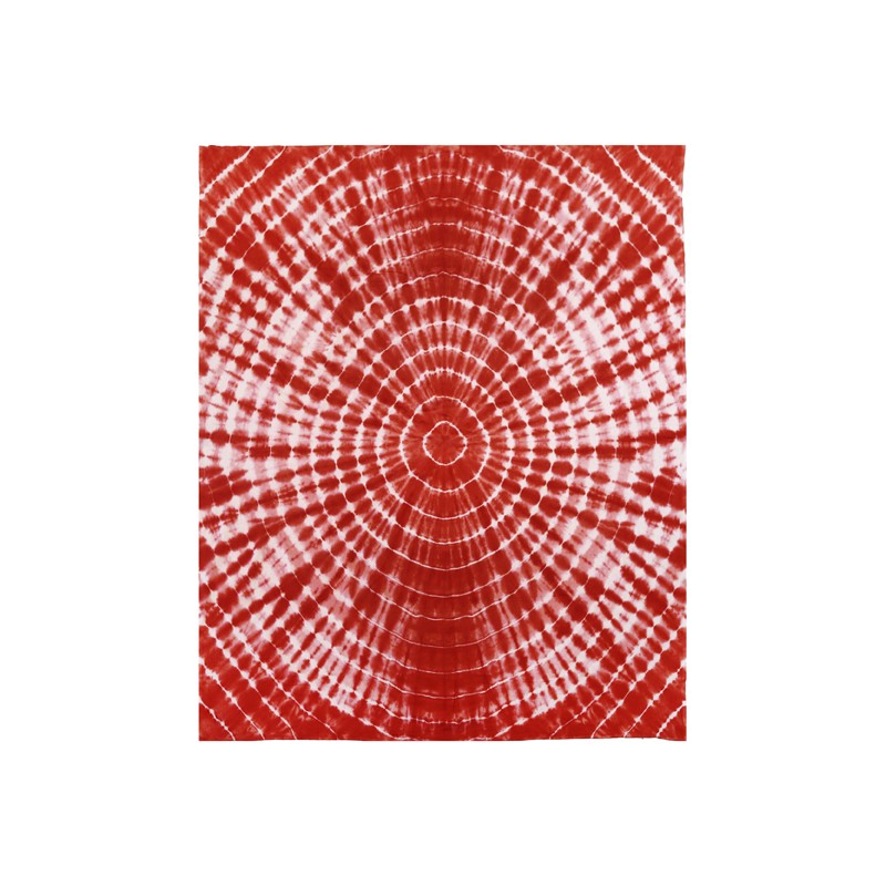 PAREO DOBLE 210X230 CM 100%ALG.ESTAMPADO ROUNDER ROJO