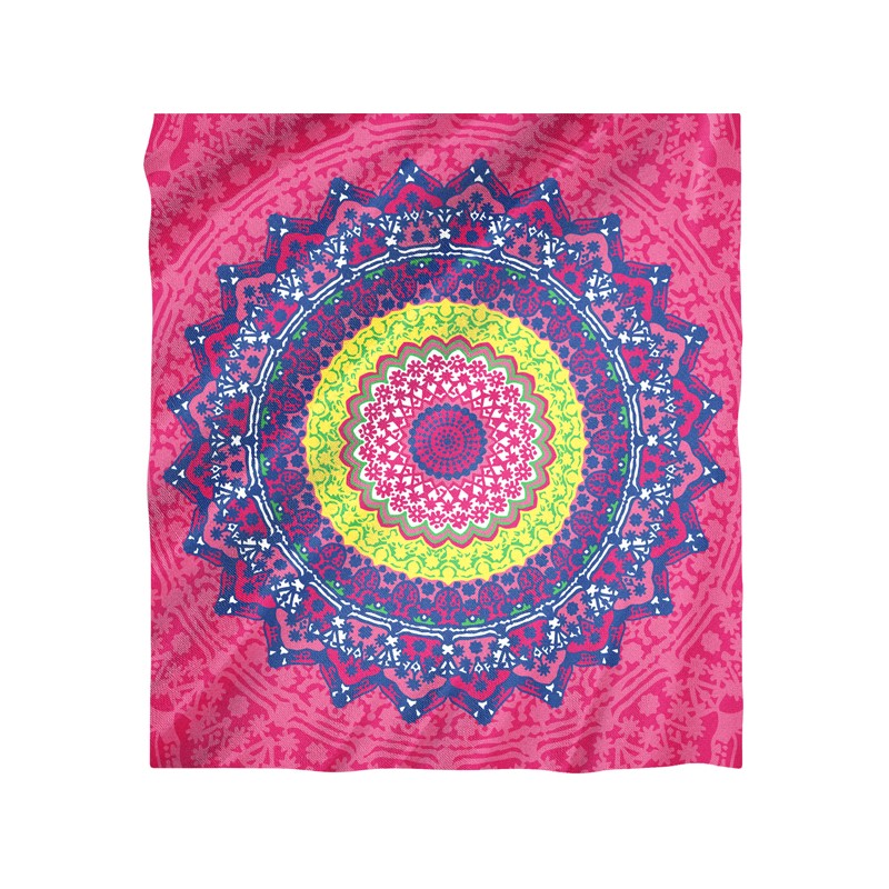 PAREO DOBLE 210X230 100%ALG.ESTAMPADO ILHA FRAMBUESA