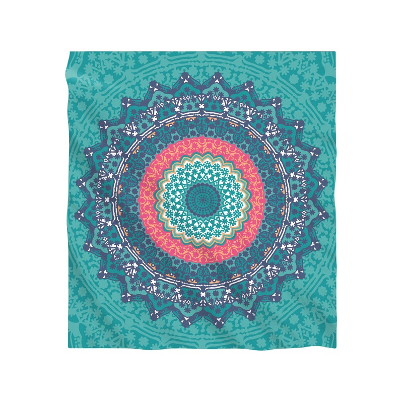 PAREO DOBLE 210X230 100%ALG.ESTAMPADO ILHA VERDE