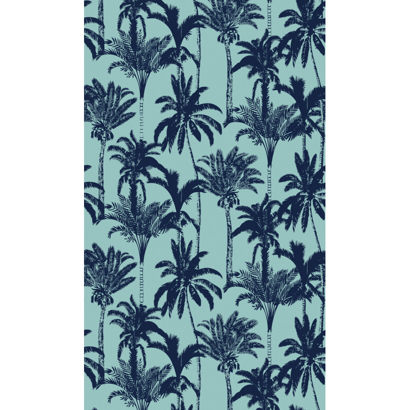 TOALLA 100X170 JACQUARD TERC.PALEMA MARINO