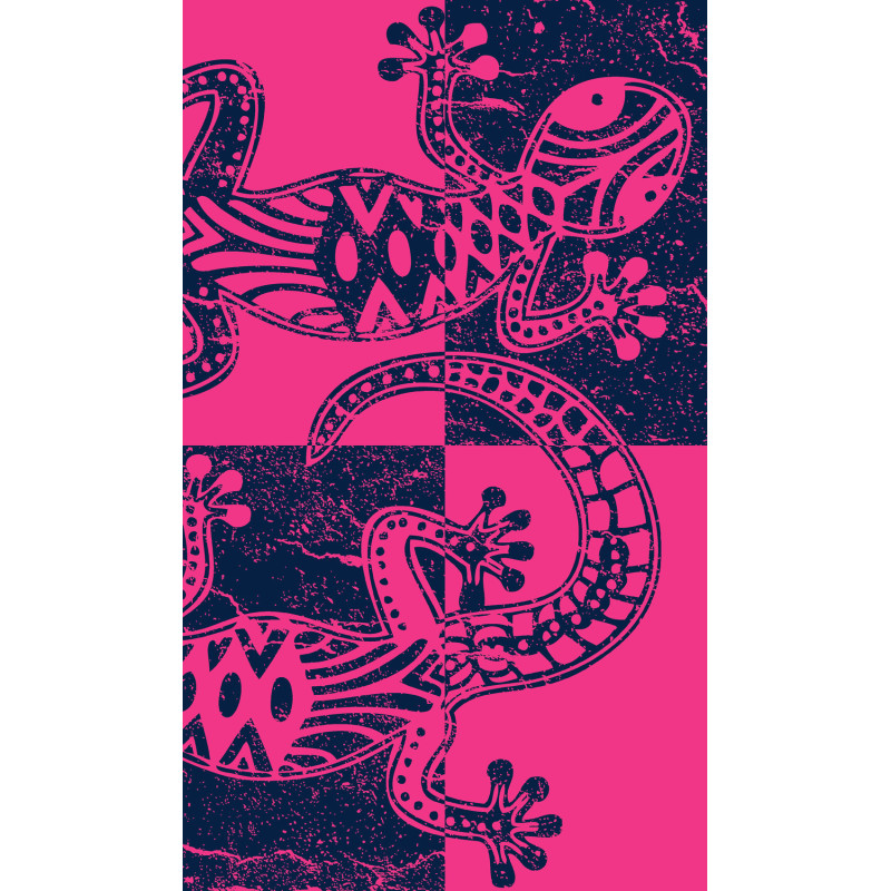TOALLA 100X170 JACQUARD TERC.LOPEZ FUCSIA