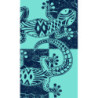 TOALLA 100X170 JACQUARD TERC.LOPEZ AGUA