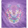 PAREO DOBLE 210X230 100%ALG.ESTAMPADO MEENAH MORADO