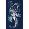 TOALLA 100X170 JACQUARD TERC.KADAL AGUA