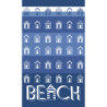 TOALLA 100X170 JACQUARD TERC.VILE AZUL