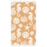 TOALLA 100X170 JACQUARD TERC.HEELA MELOCOTON