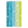 TOALLA 100X170 JACQUARD TERC.CARACA TURQUESA