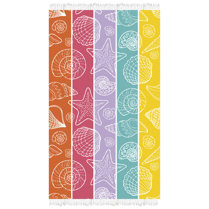 TOALLA 100X170 JACQUARD TERC.CARACA NARANJA