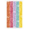 TOALLA 100X170 JACQUARD TERC.CARACA NARANJA