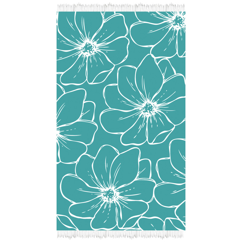 TOALLA 100X170 JACQUARD TERC.LULABY TURQUESA