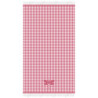 TOALLA 100X170 JACQUARD TERC.VICHY FUCSIA