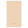 TOALLA 100X170 JACQUARD TERC.VICHY MELOCOTON
