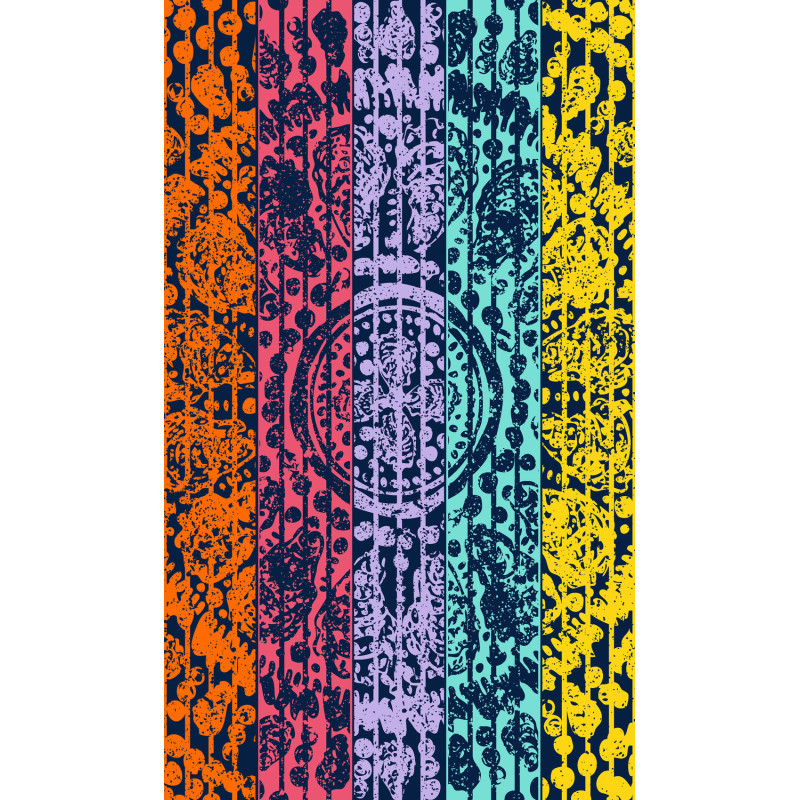 TOALLA 100X170 JACQUARD TERC.DAVAO MULTICOLOR