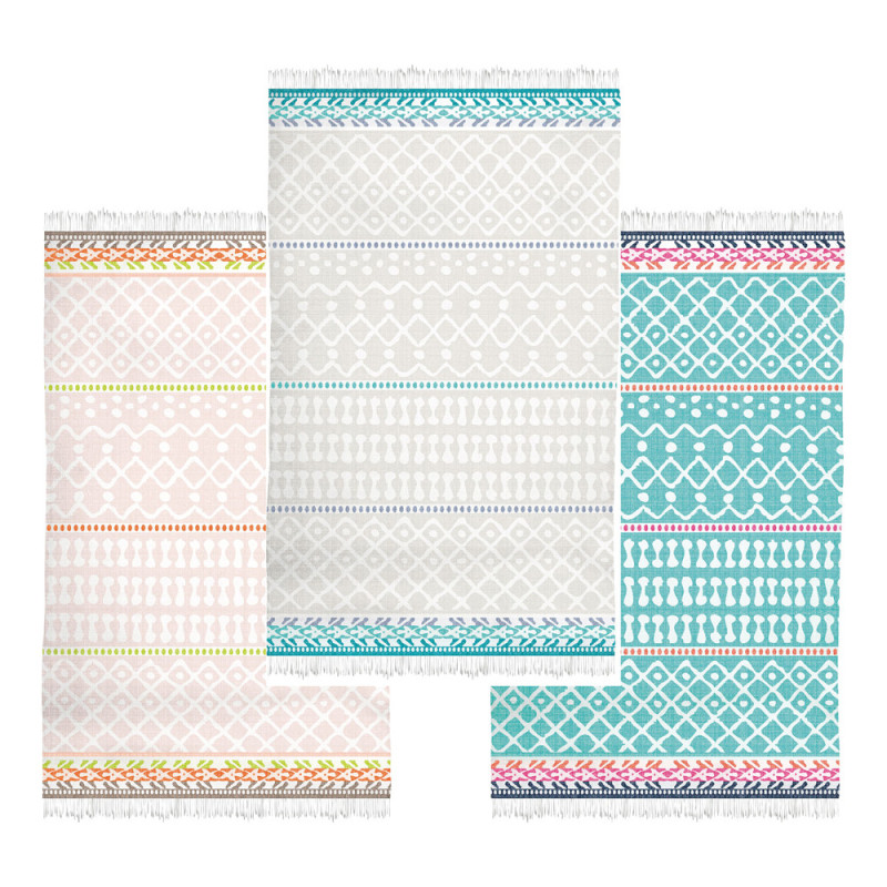 FOUTA RIZO 95X160 ISEA SURTIDO
