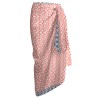 PAREO VOILE 100X180 100% ALG.ESTAMPADO AMBERLHI CORAL