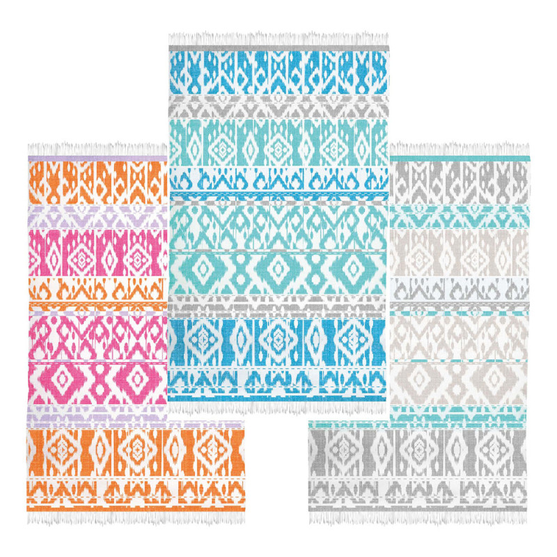 PAREO JACQUARD 100X160 HEMIRA SURTIDO
