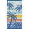 TOALLA 90X165 EG.JACQUARD TERC.ORIZZONT