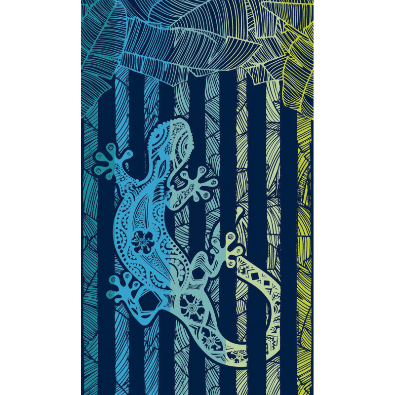 TOALLA 90X165 EG.JACQUARD TERC.OTIPI AZUL