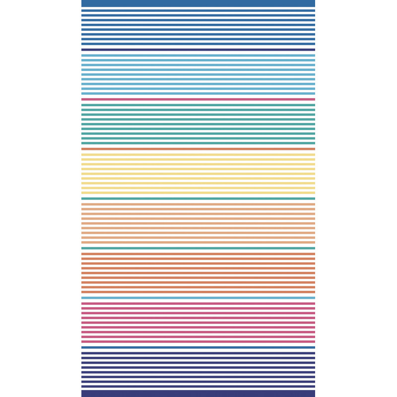 TOALLA 90X165 EG.JACQUARD TERC.ELABEA MULTICOLOR