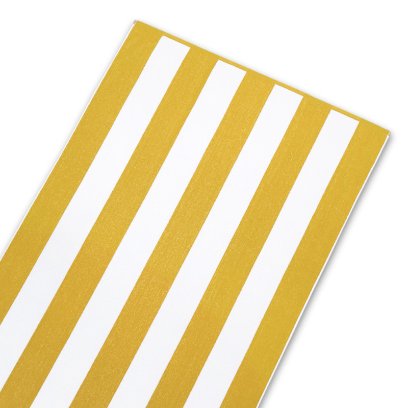 TOALLA 90X170 EG.ALGODÓN 100% CABO RAYAS AMARILLO