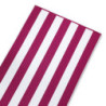 TOALLA 90X170 EG.ALGODÓN 100% CABO RAYAS FUCSIA