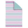 PAREO 100X150 RAYAS FLECOS KALEN AGUA