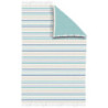 PAREO 100X150 RAYAS FLECOS DEDELI AGUA