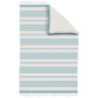 PAREO-TOALLA 100X150 RAYAS FLECOS NAMPUR AGUA