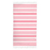 PAREO 100X180 RAYAS FLECOS DIMAS ROSADO