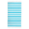 PAREO 100X180 RAYAS FLECOS DIMAS TURQUESA
