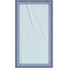 PAREO VOILE 100X180 100%ALG.ESTAMPADO AREZZO AGUA