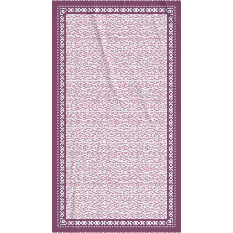 PAREO VOILE 100X180 100%ALG.ESTAMPADO AREZZO AMATISTA