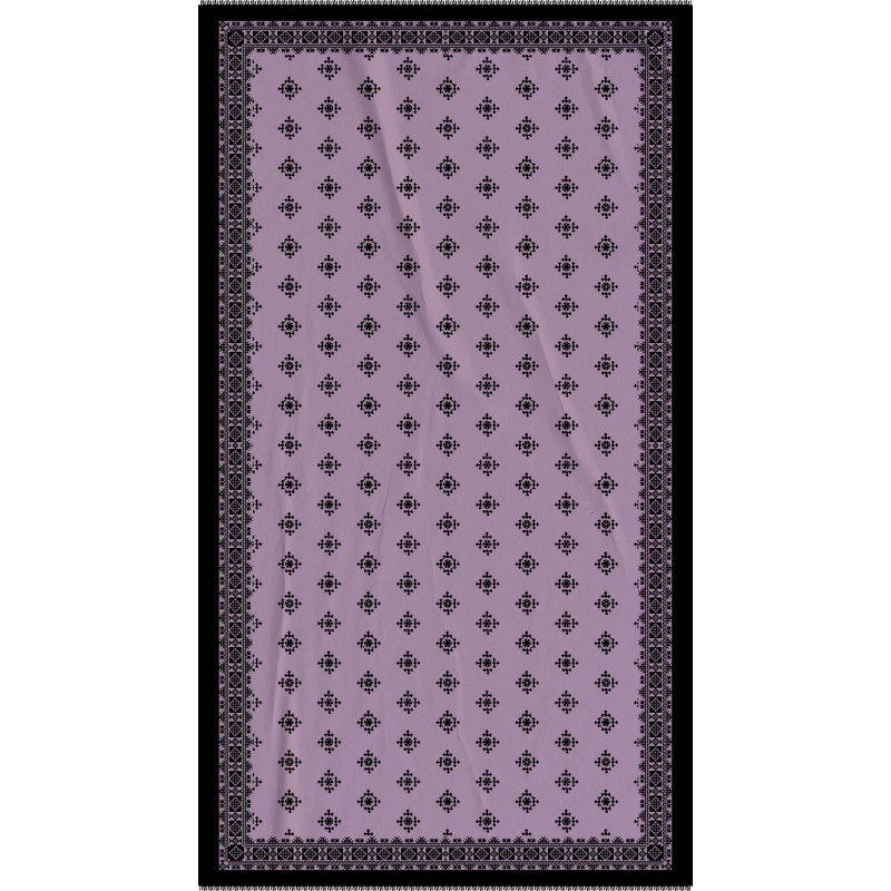 PAREO VOILE 100X180 100%ALG.ESTAMPADO LUCCA LAVANDA