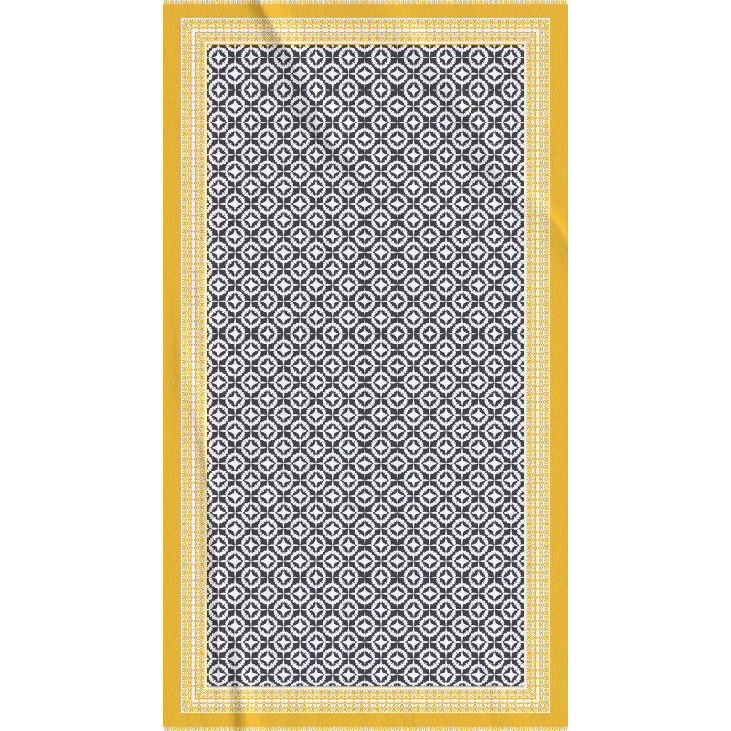 PAREO VOILE 100X180 100% ALG.ESTAMPADO ELHANCE NOCHE