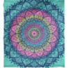PAREO DOBLE 210X230 CM 100%ALG. ESTAMPADO MACELO VERDE