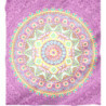 PAREO DOBLE 210X230 CM 100%ALG.ESTAMPADO WONOMI LILA