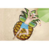 TOALLA 120X175 MICROFIBRA ESTAMPADA PINEAPPLE