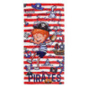 TOALLA 75X150 MICROFIBRA ESTAMPADA KIDMAP