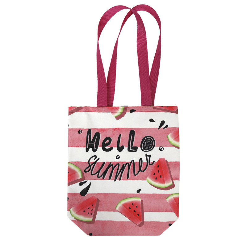 BOLSO DE PLAYA 48X33X14 ESTAMPADO DIGITAL WATERMELON