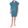 PONCHO ADULTO SURFERS TURQUESA