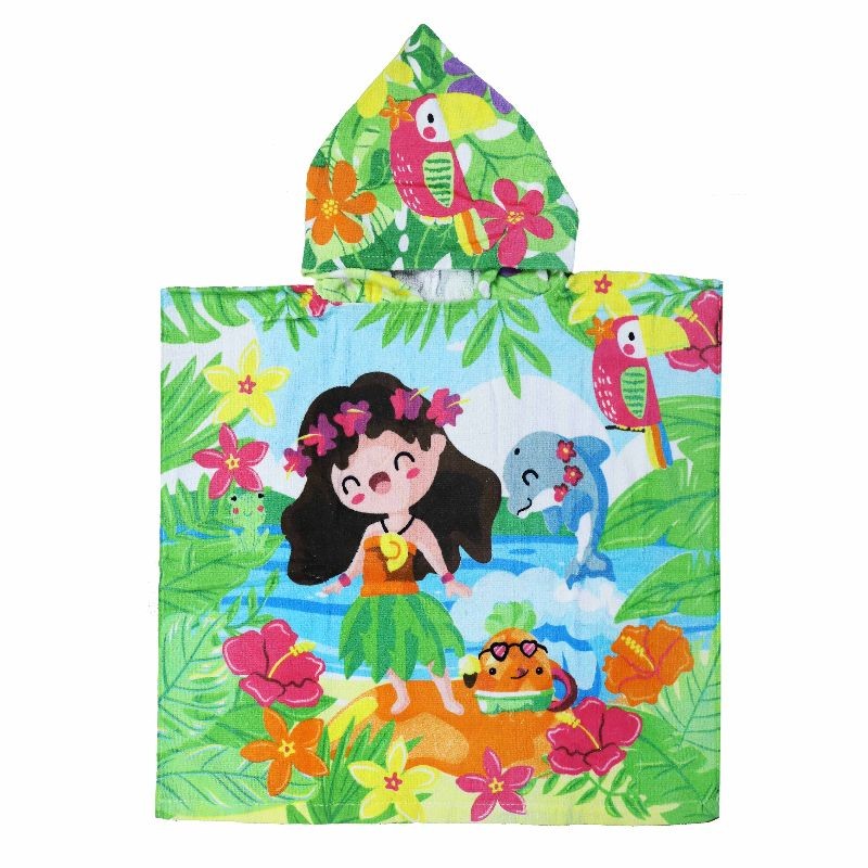 PONCHO 60X120 ESTAMPADO LUANNA