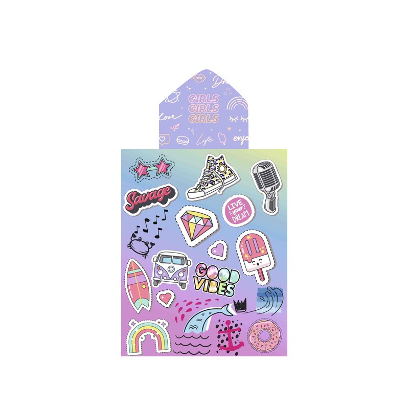 PONCHO ESTAMPADO OXO CON CLECKS