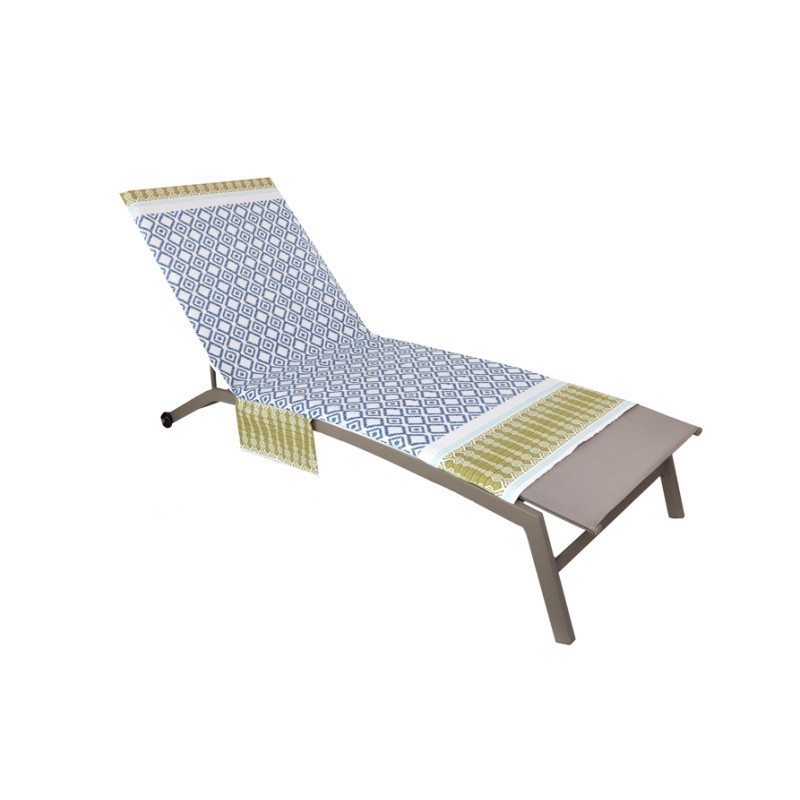 TOALLA TUMBONA 80X190 CM CON AJUSTES Y BOLSILLOS SAQUIR